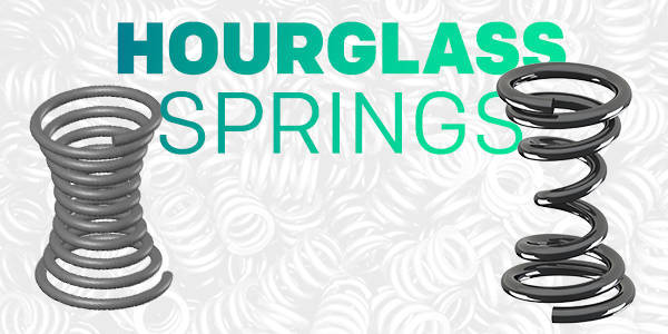 Hourglass Compression Spring