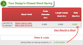 closest spring in stock