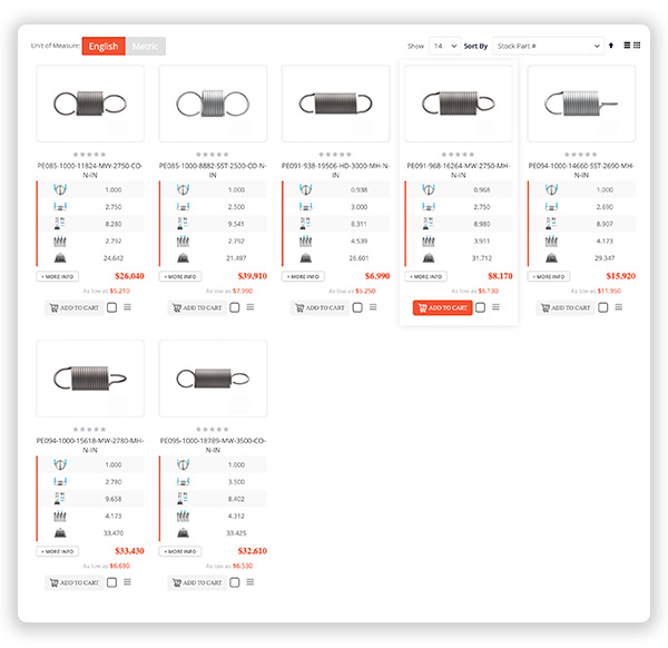 Extension Spring Tension Over 70 Trillion Custom & Stock springs