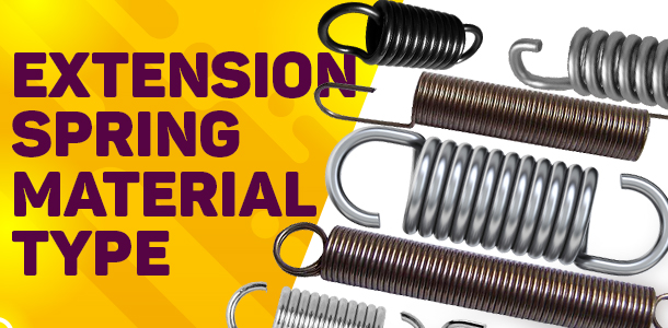 extension spring material type