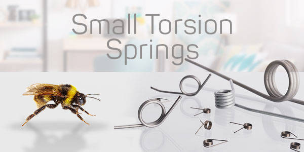 Small Torsion Coil Springs