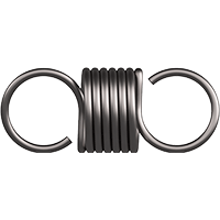 Cross Over Extension Spring hook Cross Over Extension Spring hook