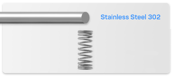 Stainless Steel - Coil Spring Design